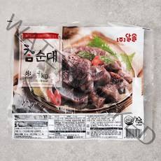 달솔 참순대, 1kg, 1개