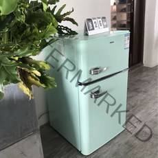 인테리어 레트로 복고 북유럽풍 서브 미니 냉장고, 108L 시크 블랙 클래식 기본형