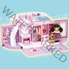 리틀미미 가방집 인형의집 핸드백 침대 옷장 생일선물 돌하우스