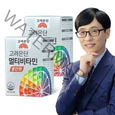 고려은단 멀티비타민 올인원 종합비타민 미네랄영양제 종합영양제 60정 x 2개 4개월분, 멀티비타민 올인원 60정X2개/4개
