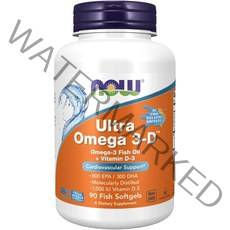 NOW Foods 나우푸드 Ultra Omega 3-D 오메가3 + 비타민D 90정