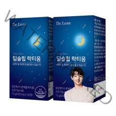 닥터린 딥슬립 락티움 수면건강/수면질개선, 30정, 2박스