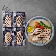 존쿡델리미트 직화 그릴드 치킨 브레스트 필렛, 110g, 4개