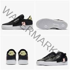 (해외배송) 나이키 100스퀘어 나이키 에어포스1 로우테이프 타입 블랙 CI0054-001 Nike Air Force 1 Type 100스퀘어