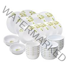 코렐 올리브가든 10인 디너 세트 40p, 혼합색상, 한국형밥공기10p + 한국형국대접10p + 압접시10p + 원형접시(소)5p + 원형접시(중)3p + 원형접시(대)2p