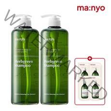 마녀공장 [마녀공장] 허브그린 샴푸 1000mlx2개 [+허브그린샴푸8mlx4개 증정], 단품없음