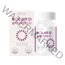 그린스토어 쏠라D 5000IU, 60정, 1개