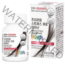 닥터시아닌 프리미엄 스트레스 제로 테아닌, 1개, 60정