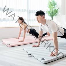 모아클래스 와이드 논슬립 홈트매트 링피트 헬스 층간소음방지 버닝매트, 라이트그레이