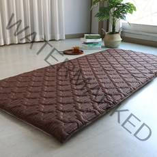 순면 90x200사이즈 카우치 돌쇼파패드 흙 쇼파매트 토퍼, 카우치패드 브라운