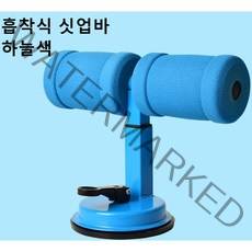 Dream 흡착식 싯업바 복근 운동기구 SYKF112, 하늘색