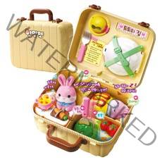 소리내는 아기토끼 토토네 가방하우스 소꿉놀이 모방놀이 애착인형 언어발달 가구모형