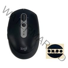 로지텍 M590 멀티 디바이스 무소음 무선 마우스 M-R0064 + 마우스 피트, 그래파이트