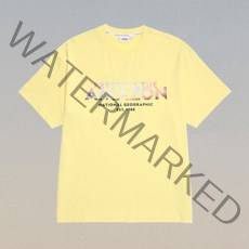 내셔널지오그래픽 레인 포레스트 아트웍 반팔 티셔츠(LEMON DEEP SEA NAVY) N222UTS092