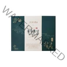 식약처인증 천부강 녹용홍삼 골드스틱 10g x 30포 / 6년근홍삼60% 녹용10% / 면역력 원기보강 부모님선물 건강선물, 3박스