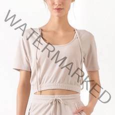 필라테스 커버업 집업 상의 홀터넥 가디건 요가 자켓 여름 빠른 건조 여성 느슨한 러닝