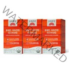 고려은단 루테인 지아잔틴 아스타잔틴 300mg, 30캡슐, 3개