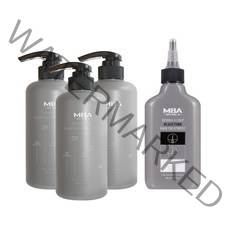 모발아 더마 스칼프 블랙턴 헤어 샴푸 500ml 3개 + 트리트먼트 1개, 없음