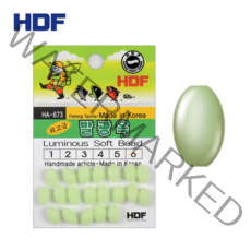 HDF 해동 발광옥 집어 효과, 2mm