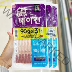 농협목우촌 주부9단베이컨 90Gx3, 일반