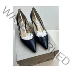$650 JIMMY CHOO 지미 추 Womens Romy 60 Pointed-Toe Pumps Navy Size 39 1/2 NEW 300578