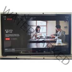 안드로이드 터치 32인치 모니터 넷플릭스시청 광고용 우퍼스피커 제공