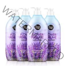 샤워메이트 퍼퓸 바디워시 대용량 900ml 라벤더라일락, 4개
