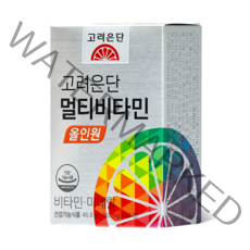 고려은단 멀티비타민 올인원, 30정, 16개