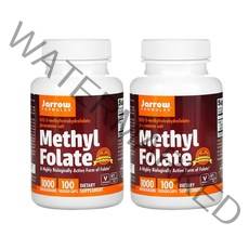 재로우포뮬러스 메틸 엽산 1000mg 4세대 활성엽산 100캡슐x2병, 100캡슐x4병