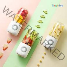 Sophlive 휴대용 믹서기 500ml usb충전 SLY-003W, 화이트