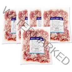 벅스웨이 국내산 돼지고기다짐육 500g, 5개