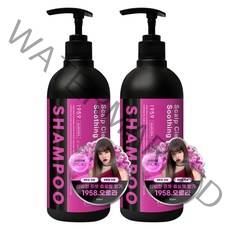 셀러버 트리플 블랙 샴푸 오로라, 2개, 500ml