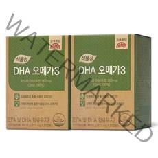 고려은단 식물성 DHA 오메가3 60캡슐X2개 (2개월), 60캡슐, 2개