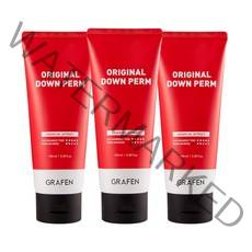 그라펜 오리지널 남자다운펌 파마약 100ml + 붓빗 + 펌지 + 고정용 집게 2개, 3개
