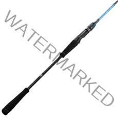 아부가르시아 솔티파이터 슈퍼 다운샷 C-631/180F, 블랙 + 블루