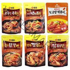 샘표 간편양념 모음 낚지볶음 주물럭 떡볶이 찜닭, 춘천닭갈비양념