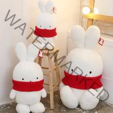 부토 대형 토끼 봉제인형, 50cm, 화이트