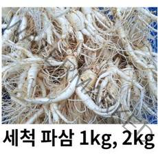 세척인삼 파삼 1kg 못난이 인삼 1kg 5년근 6년근 수삼 파삼 가정용 오쿠용 인삼 세척 못난이 1키로 1kg 금산인삼, 세척파삼2kg