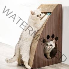 오블리펫 55cm 골판지형 고양이 수직 스크래쳐, 1개
