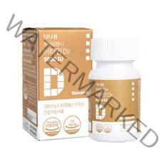 다나음 비타민 D3 5000IU 연질캡슐 청소년성인용, 60정, 1개