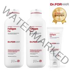 닥터포헤어 폴리젠 플러스 샴푸 500ml 2개+100ml 1개+30ml, 1세트