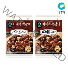 청정원 호밍스 바베큐쪽갈비450g 2개, 단품