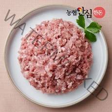 [농협안심한돈] 국내산 돼지고기 앞다리살 다짐육 500g, 없음