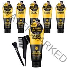 다슈 포 맨 울트라 본드 젤 다운펌 100ml + 브러쉬콤브 + 집게 + 장갑 + 펌지, 6개