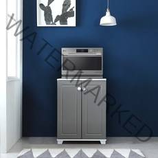 티디팩토리 광파오븐렌지대 밥솥수납장 전자렌지수납장 정수기다이, 600렌지대/올문-그레이