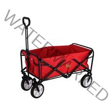 KEEP 폴딩형 이동식 다용도 짐운반 캐리어 캠핑웨건, 레드, 1개