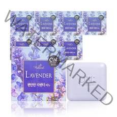 온더바디 더내추럴 라벤더 90g x 8개 목욕 세안 비누