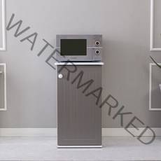 태영 450 정수기받침대 미니 주방수납장 틈새장 정수기다이, 그레이