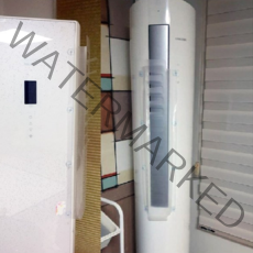 스탠드 에어컨 온풍기 바람막이 세로형(엘지 삼성휘센에어컨 하우젠에어컨)윈드 바람 차단 바이저, 스탠드바람막이1개[한쪽만]