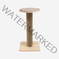 피카노리 원목 기둥형 폴 스크래쳐 브라운 PECA8206BR, 1개